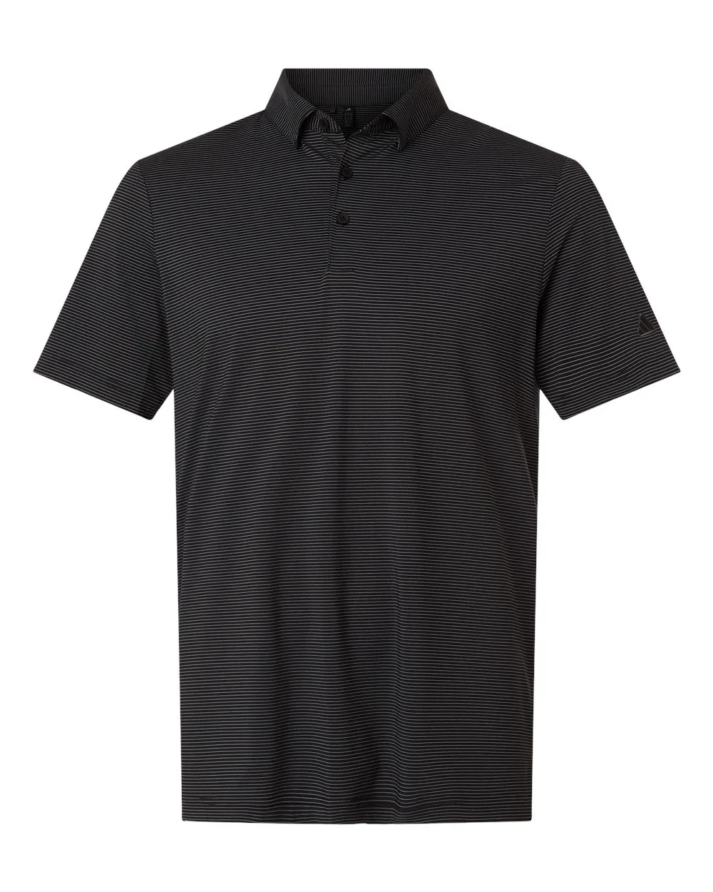 Adidas A2026 Men's Ultimate365 Pencil Stripe Climacool Polo — blank polo, front view