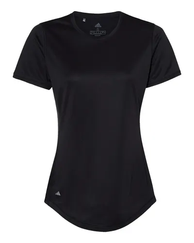Adidas A377 Women's Sport T-Shirt — blank t-shirt, front view