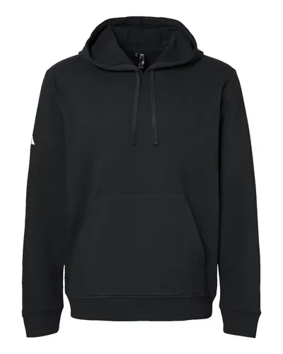 Adidas A432 Unisex Fleece Hooded Sweatshirt — blank hooded sweatshirt, front view