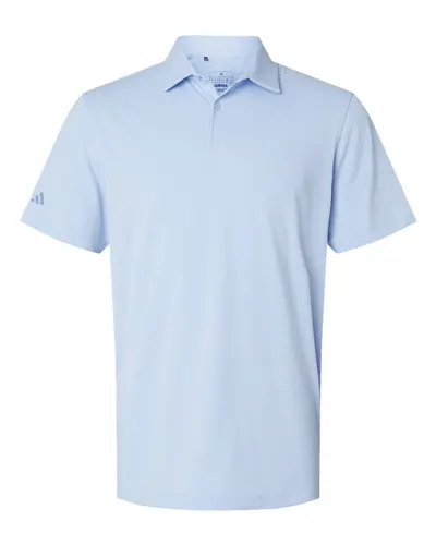 Adidas A590 Men's Blended Polo — blank polo, front view