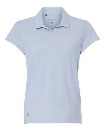Adidas A690 Women's Blended Polo — blank polo, front view