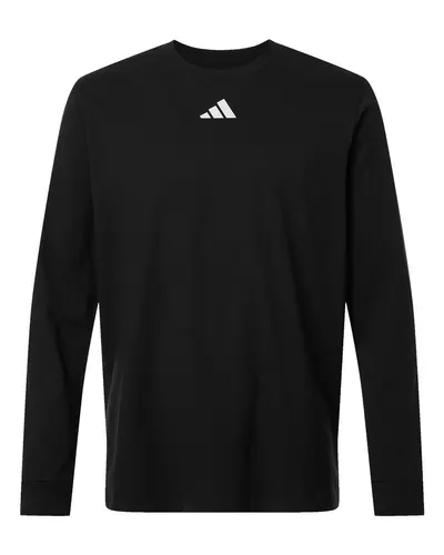 Adidas AT108 Men's Fresh Long Sleeve T-Shirt — blank long sleeve tee, front view