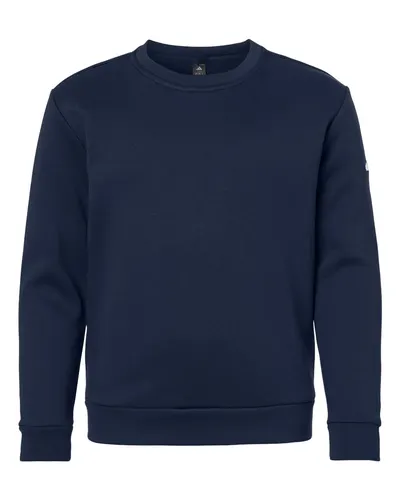 Adidas AT202 Youth Fleece Crewneck Sweatshirt — blank crewneck sweatshirt, front view