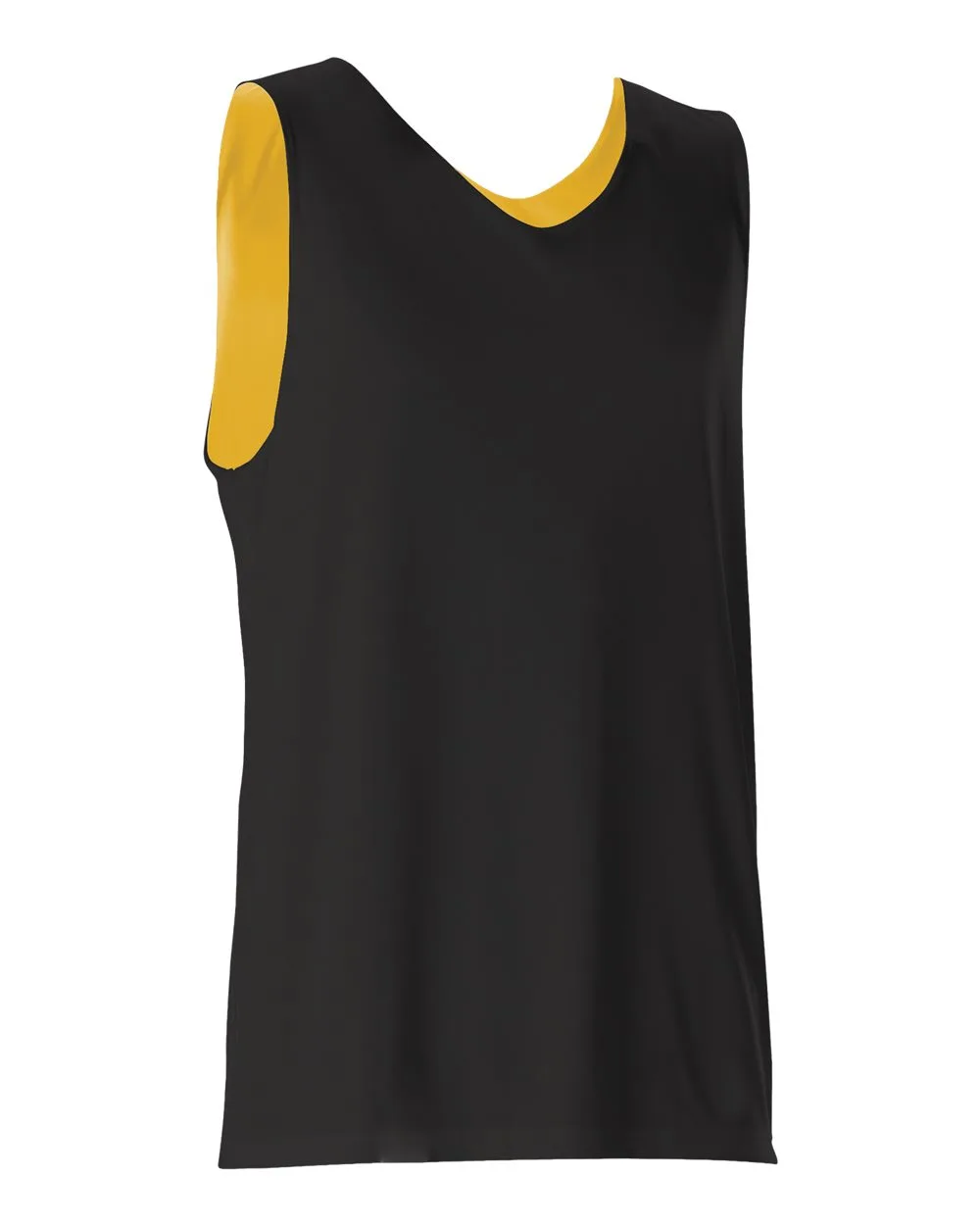 Alleson Athletic 506CRY Youth Reversible Tank — blank tank top, front view