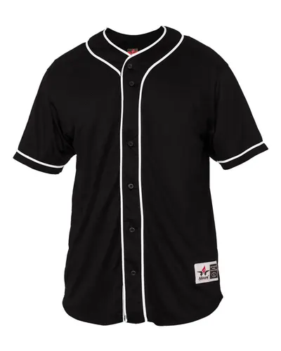 Alleson Athletic 52MBBJ Unisex Diamond Jersey — blank t-shirt, front view