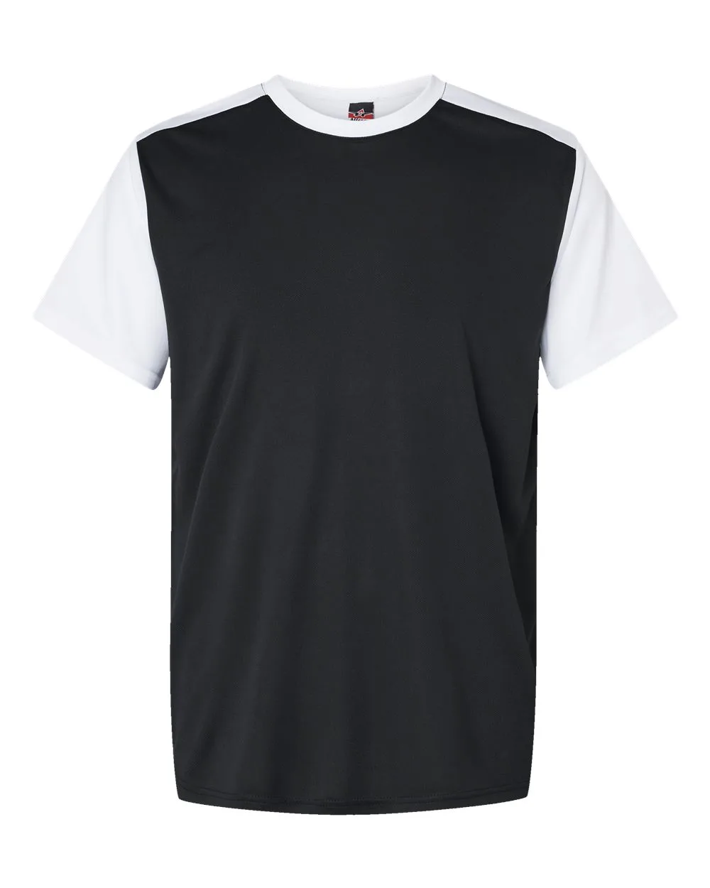 Alleson Athletic 532CJ Men's Crewneck Pullover Baseball Jersey — blank t-shirt, front view