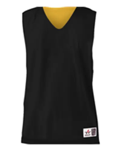 Alleson Athletic 560RY Youth Reversible Mesh Tank — blank tank top, front view
