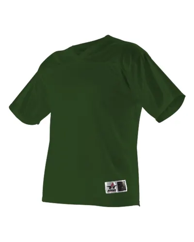 Alleson Athletic 703FJ Men's Fanwear Football Jersey — blank t-shirt, front view