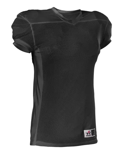 Alleson Athletic 750E Men's Football Jersey — blank t-shirt, front view