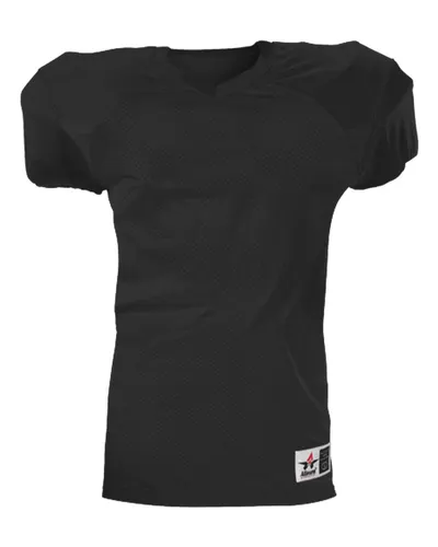 Alleson Athletic 751Y Youth Pro Game Football Jersey — blank t-shirt, front view