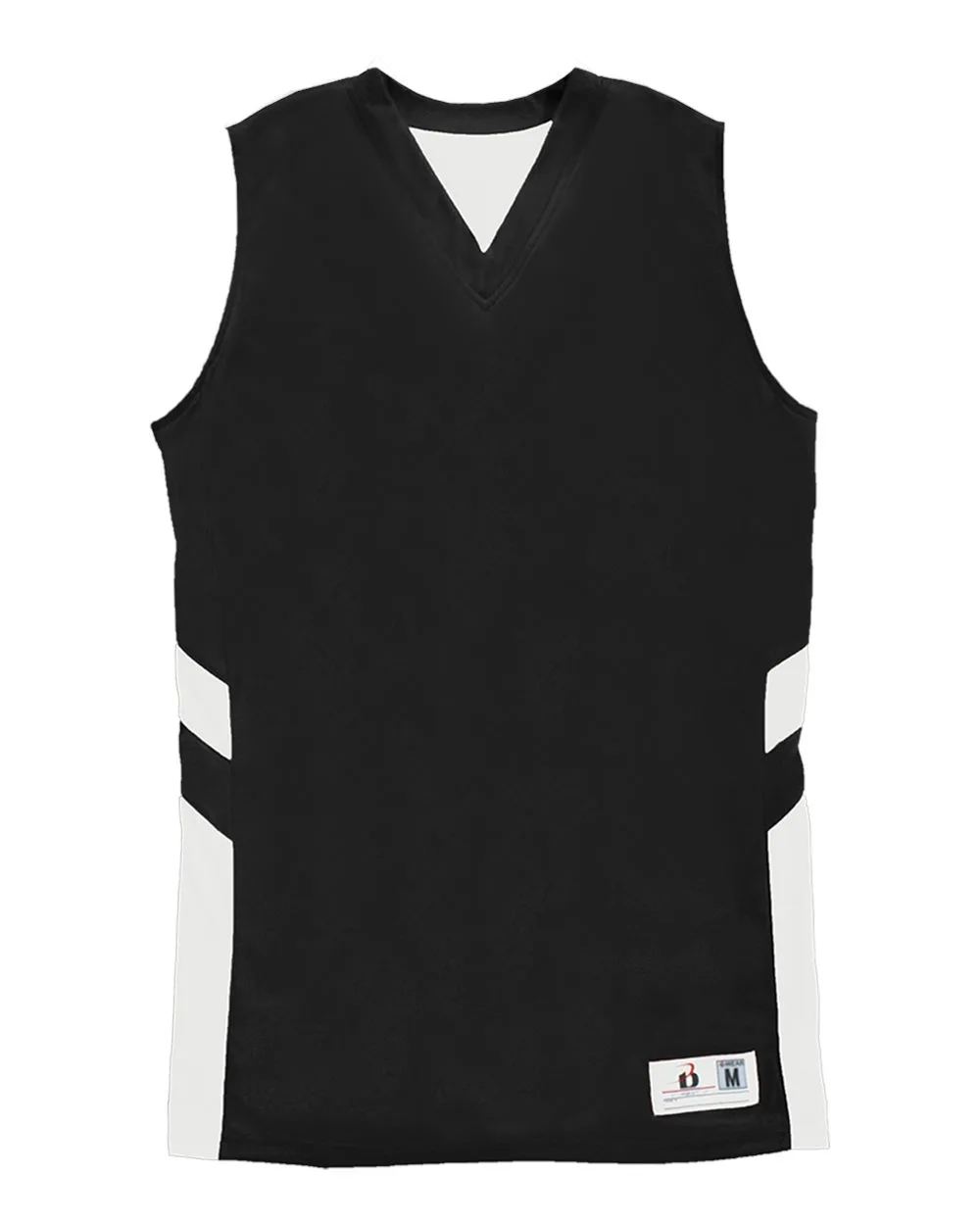 Alleson Athletic 8966 Women's B-Pivot Reversible Tank Top — blank tank top, front view