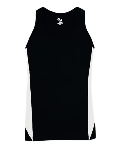 Alleson Athletic 8967 Women's Stride Singlet — blank garment, front view