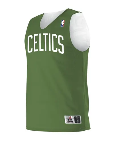 Alleson Athletic A115LA Men's NBA Logo'd Reversible Jersey — blank t-shirt, front view