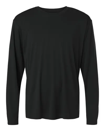 AllPro 48400T Unisex Tall Pro-Lock Performance Long Sleeve T-Shirt — blank long sleeve tee, front view