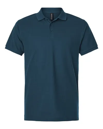 AllPro 62800 Men's Pique Polo — blank polo, front view