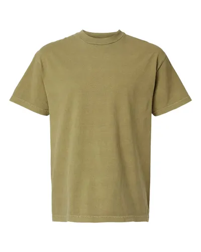 American Apparel 1301GD Unisex Garment-Dyed Heavyweight Cotton Tee — blank t-shirt, front view