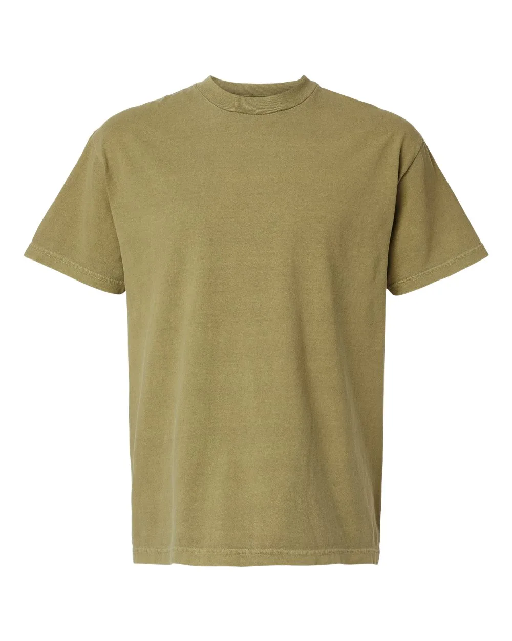 American Apparel 1301GD Unisex Garment-Dyed Heavyweight Cotton Tee — blank t-shirt, front view
