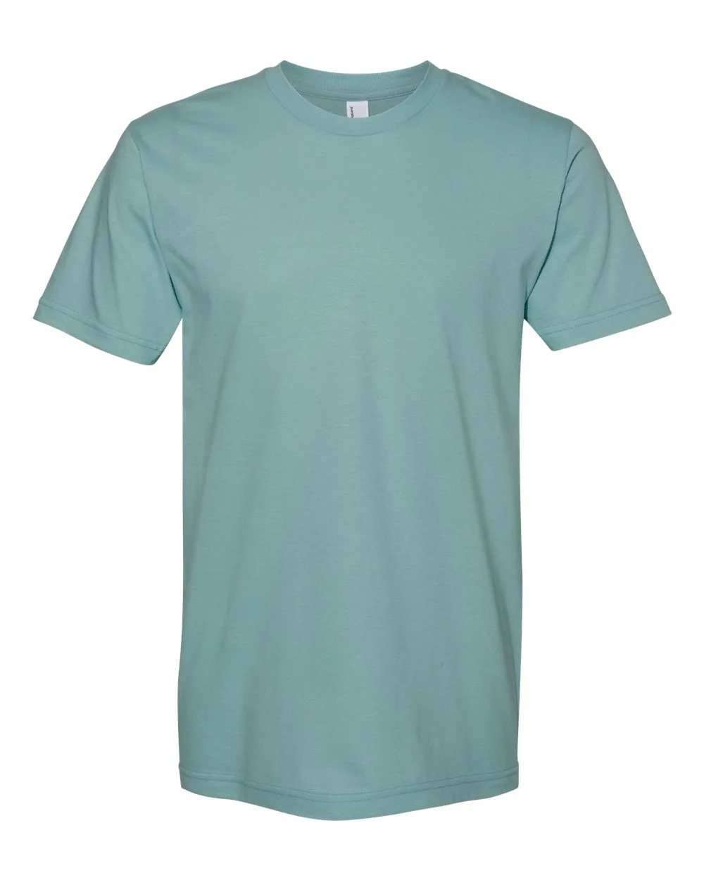 American Apparel 2001 Unisex Fine Jersey Tee — blank t-shirt, front view