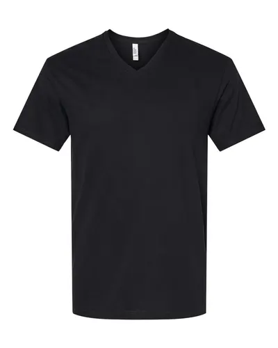 American Apparel 2006CVC Unisex CVC V-Neck Tee — blank t-shirt, front view