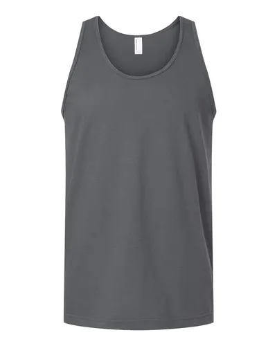 American Apparel 2408 Unisex Fine Jersey Tank — blank tank top, front view