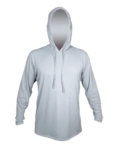 ANETIK MVLPRH8 Men's Low Pro Tech Hooded Long Sleeve T-Shirt — blank hooded sweatshirt, front view