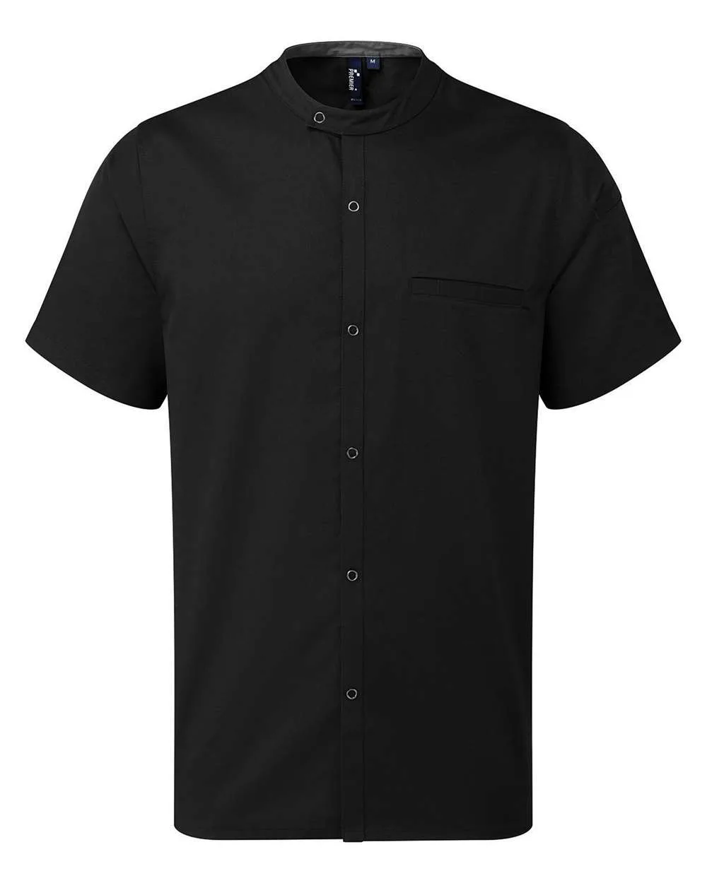 Artisan Collection by Reprime RP904 Men's Chef Recycled Shirt — blank garment, front view