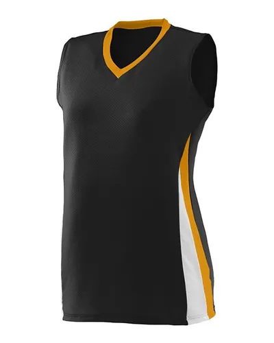Augusta Sportswear 1355 Women's Tornado Jersey — blank t-shirt, front view