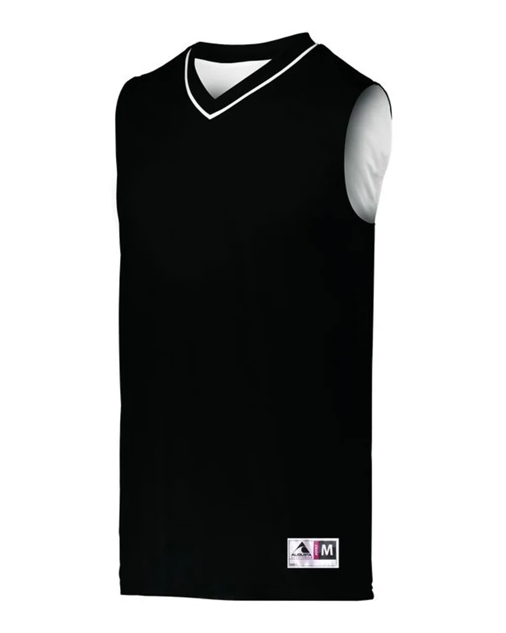 Augusta Sportswear 152 Men's Reversible Two Color Jersey — blank t-shirt, front view