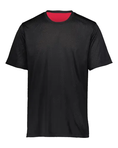 Augusta Sportswear 1602 Unisex Mesh Reversible Jersey — blank t-shirt, front view