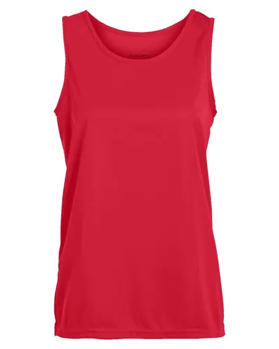 Augusta Sportswear 1706 Girls' Training Tank Top — blank tank top, front view