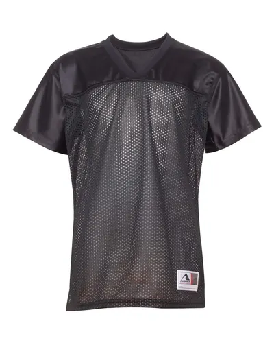Augusta Sportswear 250 Women's Junior Fit Stadium Replica Football Jersey — blank t-shirt, front view