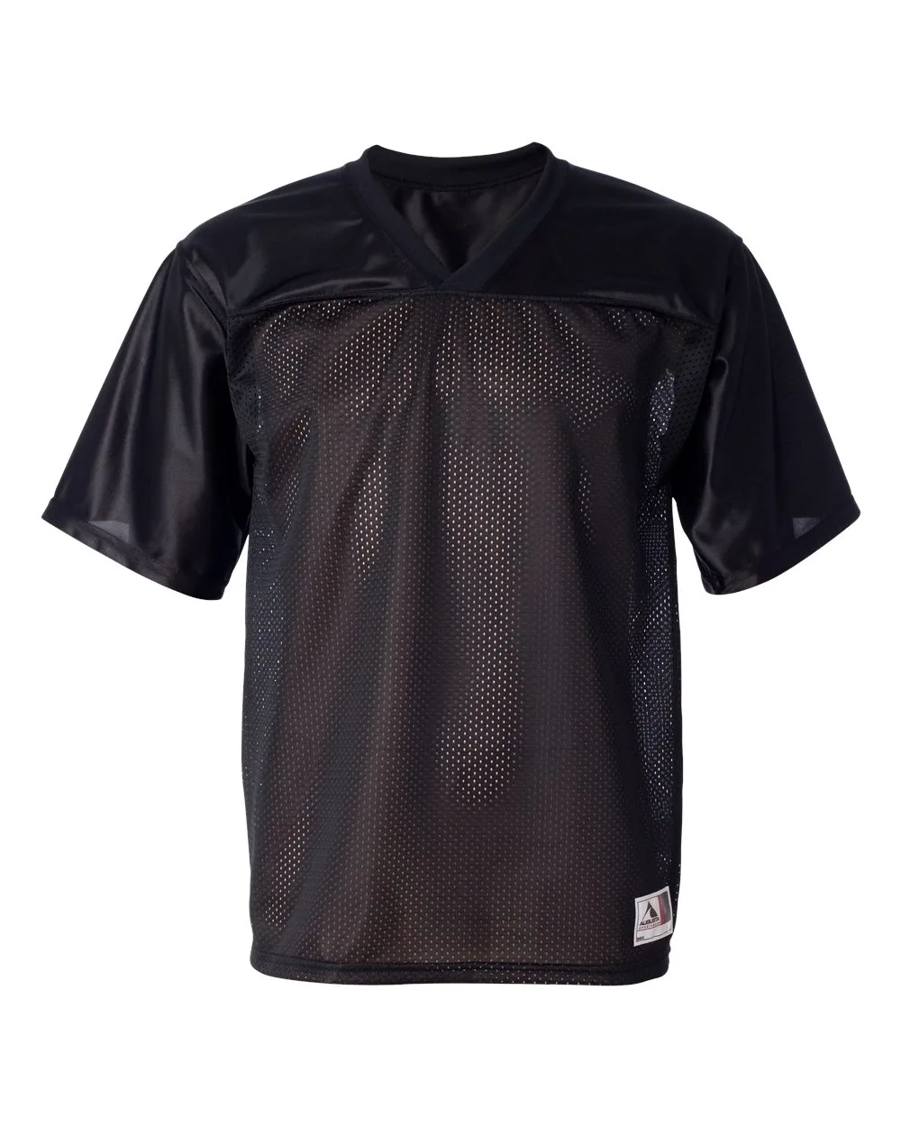 Augusta Sportswear 257 Men's Stadium Replica Football Jersey — blank t-shirt, front view