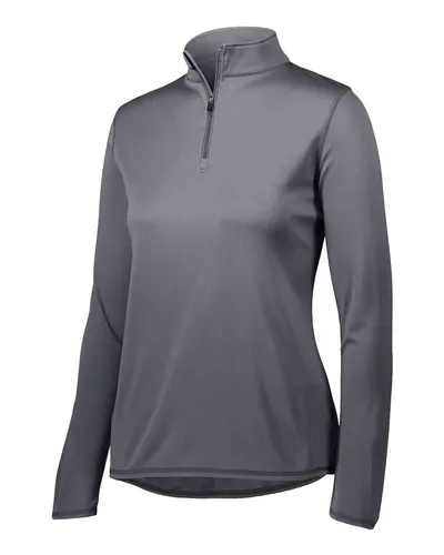 Augusta Sportswear 2787 Women's Attain Color Secure® Performance Quarter-Zip Pullover — blank garment, front view