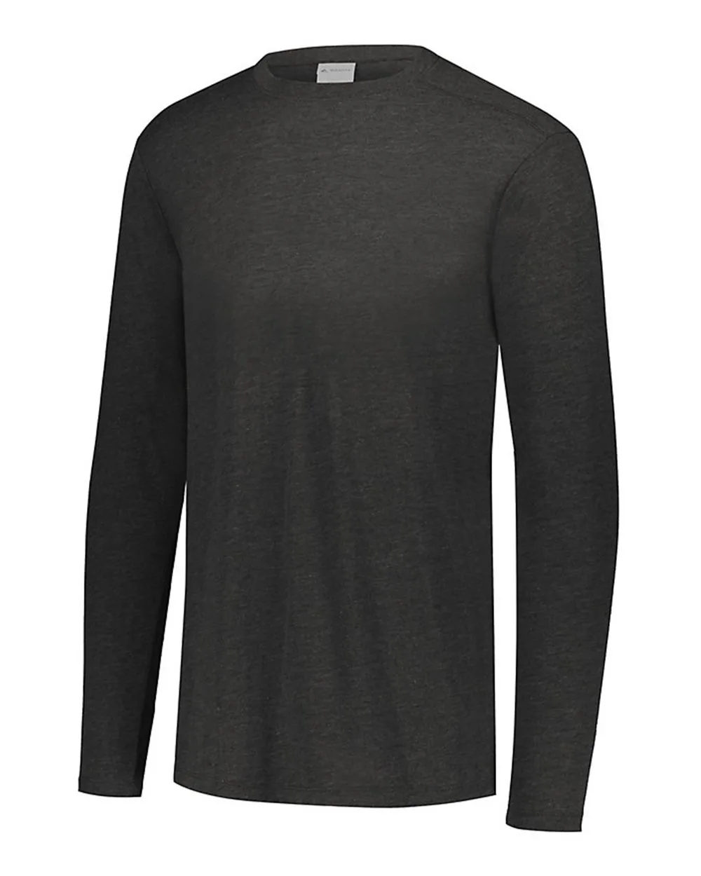 Augusta Sportswear 3076 Youth Triblend Long Sleeve T-Shirt — blank long sleeve tee, front view