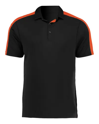 Augusta Sportswear 5028 Men's Two-Tone Vital Polo — blank polo, front view