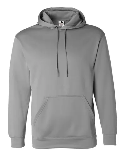 Augusta Sportswear 5505 Men's Wicking Fleece Hooded Sweatshirt — blank hooded sweatshirt, front view