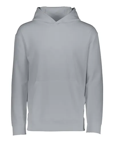 Augusta Sportswear 5506 Youth Wicking Fleece Hooded Sweatshirt — blank hooded sweatshirt, front view