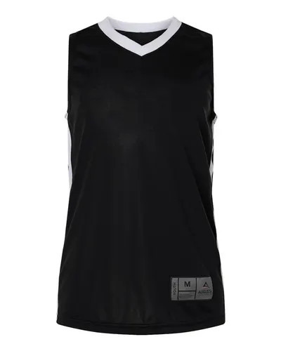 Augusta Sportswear 6887 Youth Match-Up Basketball Jersey — blank t-shirt, front view