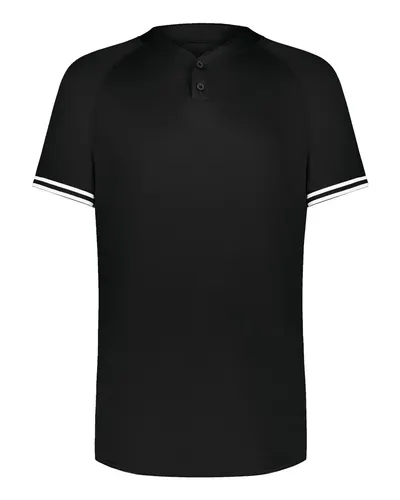 Augusta Sportswear 6905 Men's Cutter Henley Jersey — blank t-shirt, front view