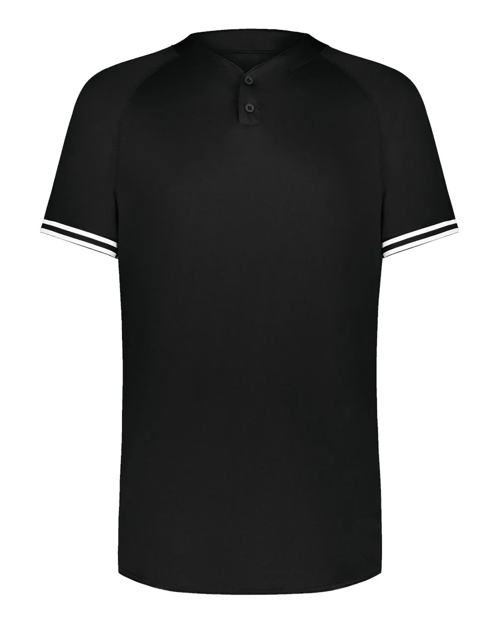 Augusta Sportswear 6905 Men's Cutter Henley Jersey — blank t-shirt, front view