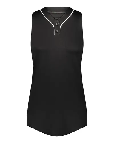 Augusta Sportswear 6913 Women's Cutter Jersey — blank t-shirt, front view