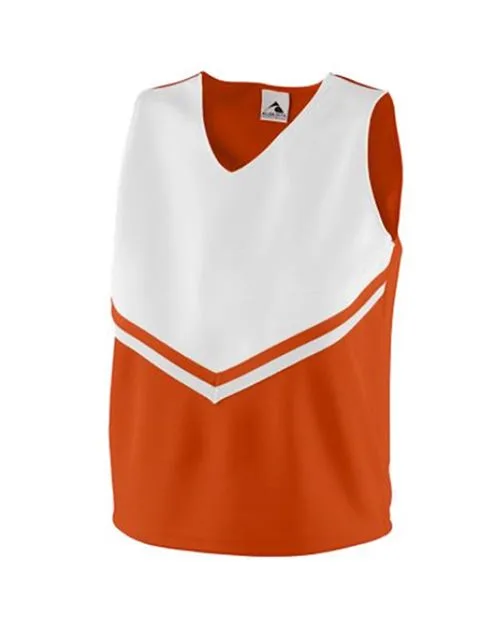 Augusta Sportswear 9111 Girls' Pride Cheer Shell — blank garment, front view