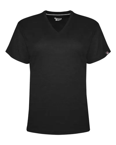 Badger 1002 Women's FitFlex Performance V-Neck T-Shirt — blank t-shirt, front view