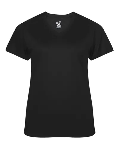 Badger 4062 Women's  Ultimate SoftLock™ V-Neck T-Shirt — blank t-shirt, front view