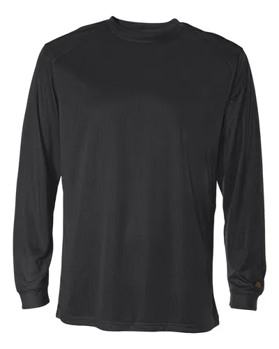 Badger 4104 Unisex B-Core Long Sleeve T-Shirt — blank long sleeve tee, front view