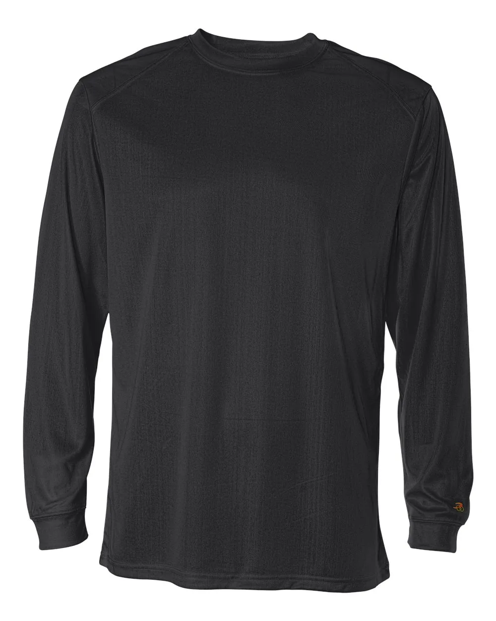 Badger 4104 Unisex B-Core Long Sleeve T-Shirt — blank long sleeve tee, front view