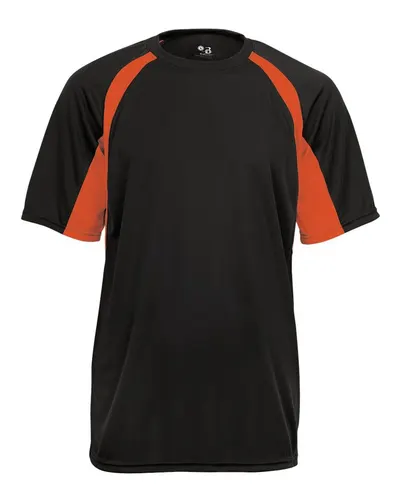 Badger 4144 Men's B-Core Hook T-Shirt — blank t-shirt, front view