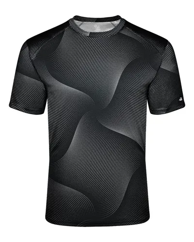 Badger 4213 Unisex Warp T-Shirt — blank t-shirt, front view