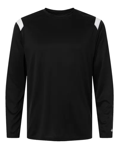 Badger 4255 Unisex On The Rise Long Sleeve T-Shirt — blank long sleeve tee, front view