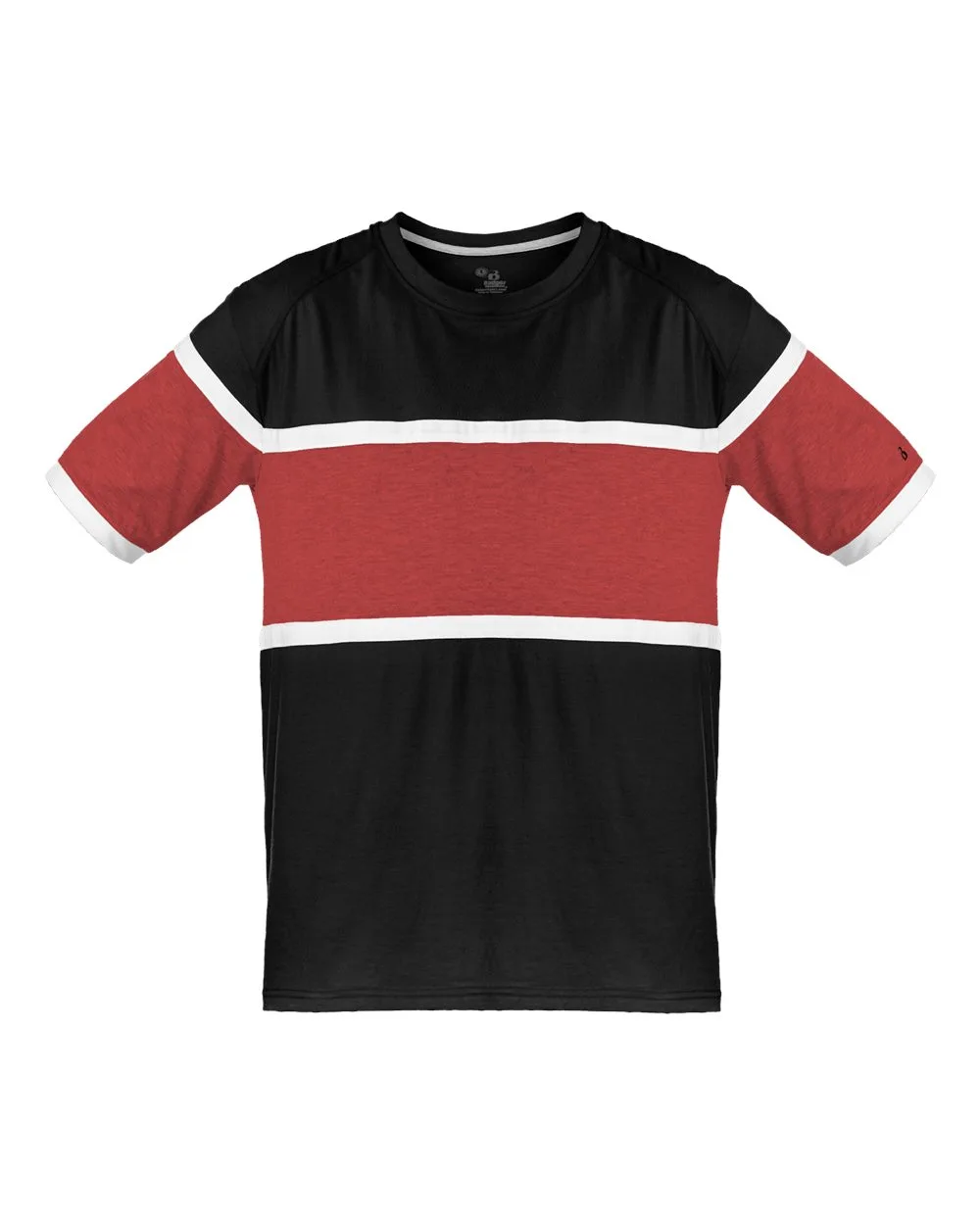Badger 4980 Unisex United T-Shirt — blank t-shirt, front view